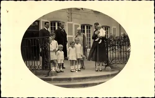 Ak Felix von Bourbon-Parma, Großherzogin von Luxemburg, Kinder, Portrait