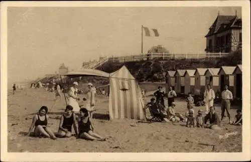 Ak Le Home sur Mer Calvados, La Plage