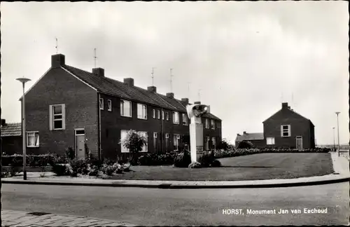 Ak Horst Limburg Niederlande, Monument Jan van Eechoud