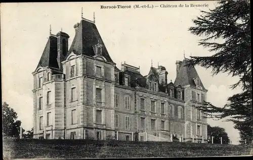 Ak Baracé-Tiercé Maine et Loire, Château de la Besnerie