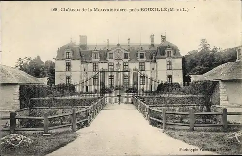 Ak Bouzillé Maine et Loire, Château de la Mauvaisinière