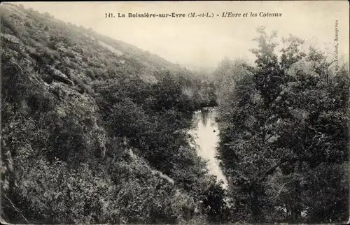 Ak La Boissière sur Evre Maine et Loire, L'Evre, Les Coteaux