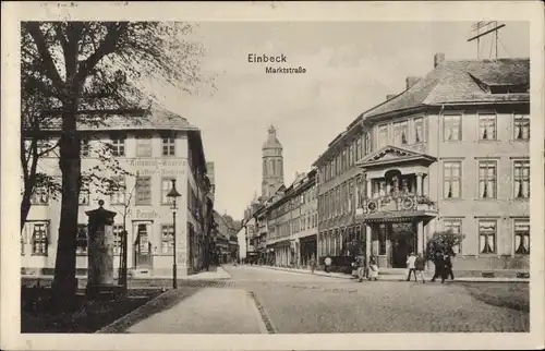 Ak Einbeck in Niedersachsen, Marktstraße