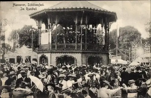 Ak Hannover in Niedersachsen, Schützenfest, Im Rundteil