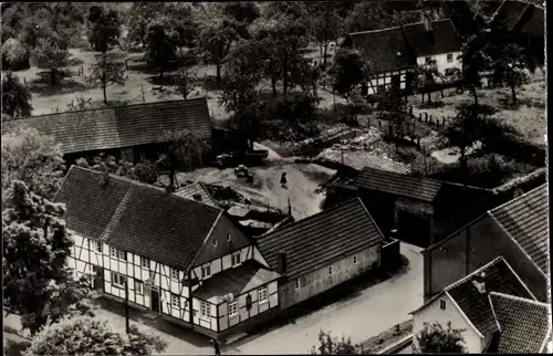 Ak Eikamp Bechen Kürten Rheinisch Bergischer Kreis, Gasthof Zur Linde, Vogelschau