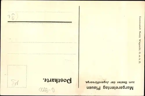 Künstler Ak Plauen im Vogtland, Margaretentag