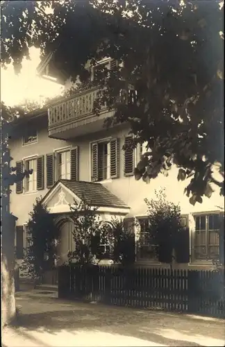 Foto Ak Bad Tölz in Oberbayern, Hausansicht