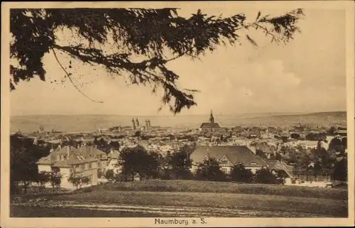 Ak Naumburg an der Saale, Gesamtansicht