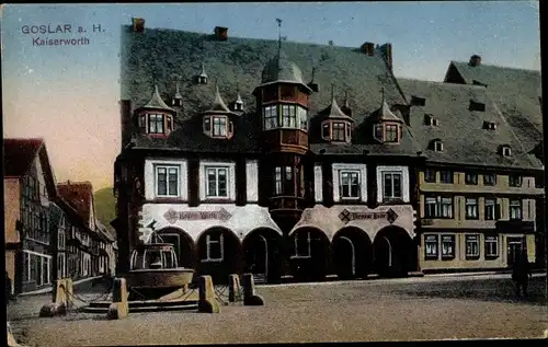 Ak Goslar am Harz, Kaiserworth
