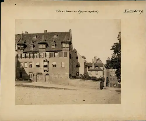 Foto Nürnberg, Pfarrhaus, Egidienplatz
