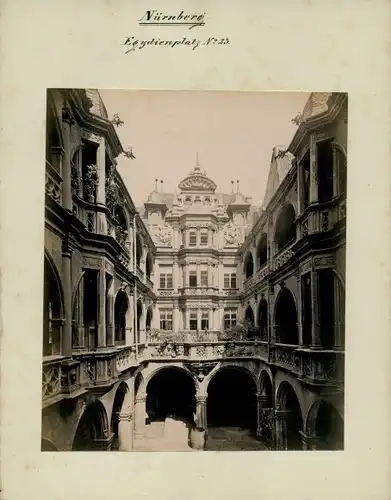 Foto Nürnberg, Egidienplatz Nr. 23, Innenhof