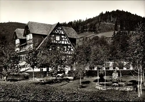 Ak Enzklösterle im Schwarzwald, Hotel Pension hetschelhof
