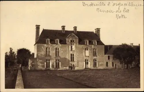 Ak Bretteville l'Orgueilleuse Calvados, Le Manoir de la Motte