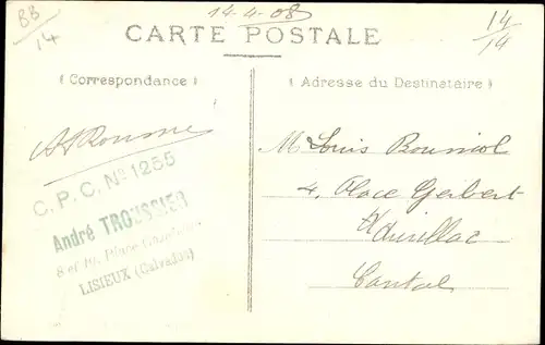 Ak Le Breuil en Auge Calvados, Le Chateau