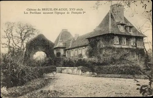 Ak Le Breuil en Auge Calvados, Le Chateau