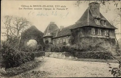 Ak Le Breuil en Auge Calvados, Le Chateau