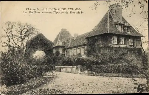 Ak Le Breuil en Auge Calvados, Le Chateau