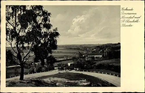 Ak Kerkrade Limburg Niederlande, Panorama Hamdal met St. Elisabeth-Klooster