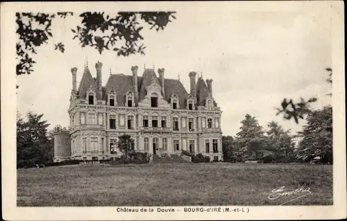 Ak Bourg d'Ire Maine-et-Loire, Chateau de la Douve