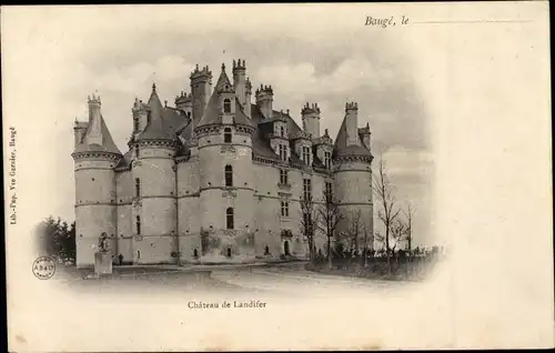 Ak Baugé Maine et Loire, Château de Landifer