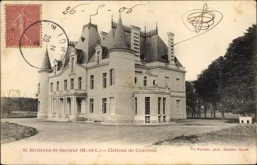 Ak Saumur Maine et Loire, Château de Courléon