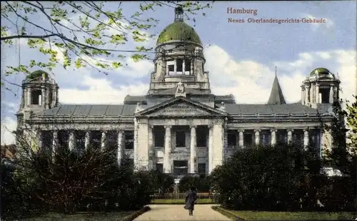 Ak Hamburg Mitte Altstadt, Neue Oberlandesgerichtsgebäude