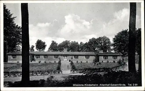 Ak Ostseebad Altenhof Eckernförde, Missions-Kinderheim