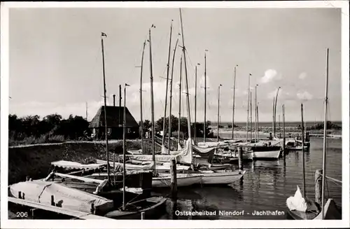 Ak Ostseebad Niendorf Timmendorfer Strand, Jachthafen