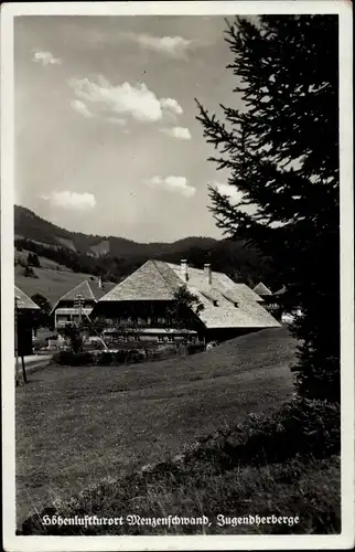 Ak Menzenschwand St. Blasien Schwarzwald, Jugendherberge