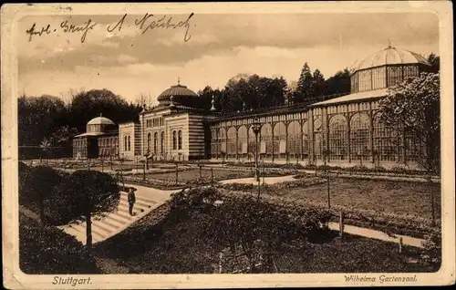 Ak Cannstatt Stuttgart am Neckar, Wilhelma Gartensaal