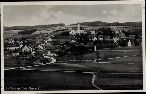 Ak Mallersdorf Pfaffenberg in Niederbayern, Gesamtansicht