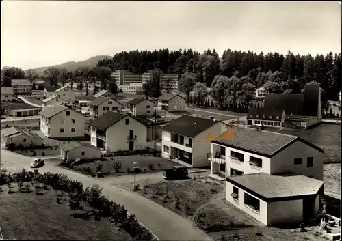 Ak Neutrauchburg Isny im Allgäu, Teilansicht, Wohnhäuser