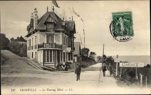 Ak Trouville Calvados, Le Touring Hotel