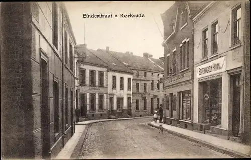 Ak Kerkrade Limburg Niederlande, Einderstraat