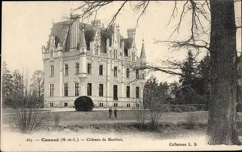 Ak Cherré Maine et Loire, Château de Marthou