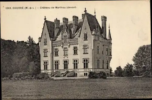 Ak Cherré Maine et Loire, Château de Marthou