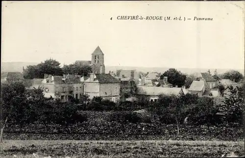 Ak Cheviré le Rouge Maine et Loire, Panorama
