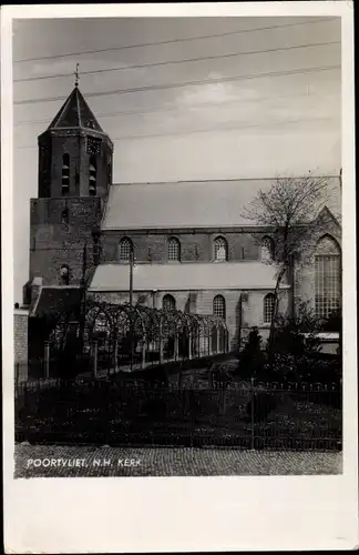 Ak Poortvliet Zeeland, N.H. Kerk