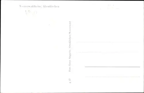 Ak Altenkirchen im Westerwald, Westerwaldheim