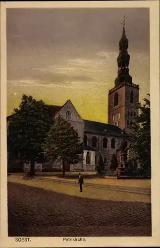 Ak Soest in Westfalen, Petrikirche
