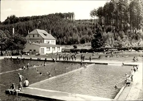 Ak Ruhla in Thüringen, Waldbad