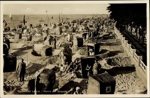 Ak Ostseebad Laboe, Strandpartie