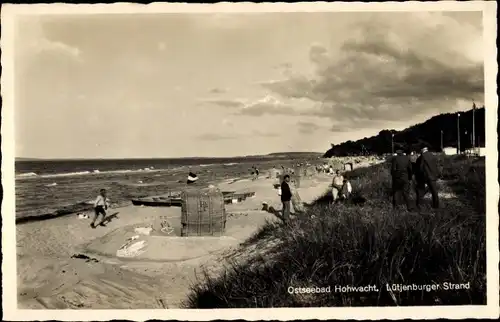 Ak Hohwacht an der Ostsee, Lütjenburger Strand