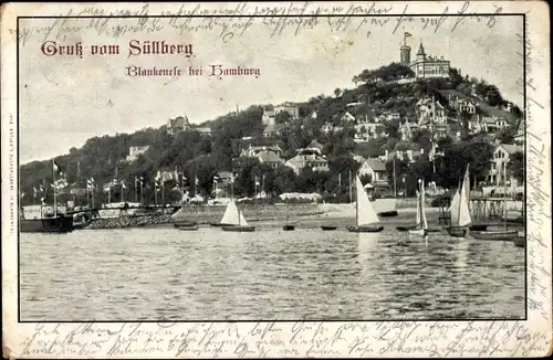 Ak Hamburg Altona Blankenese, Süllberg