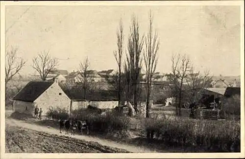 Ak Neufchâtel sur Aisne, Proviseux, Ortsansicht