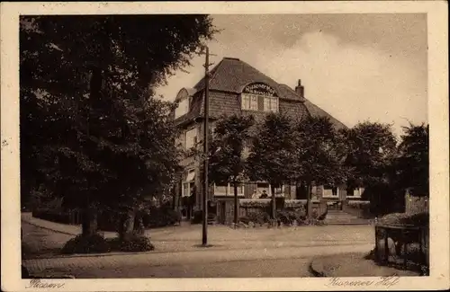 Ak Hamburg Altona Rissen, Blick auf den Rissener Hof