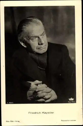 Ak Schauspieler Friedrich Kayssler, Portrait