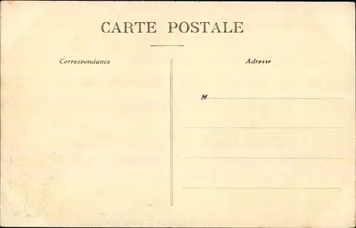 Ak Deuxieme Grande Semaine d'Aviation de Champagne 1910, Leblanc sur Bleriot