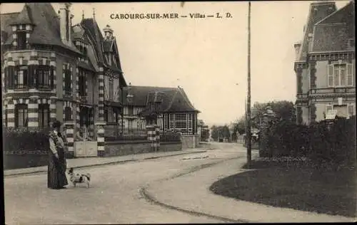 Ak Cabourg sur Mer Calvados, Villas