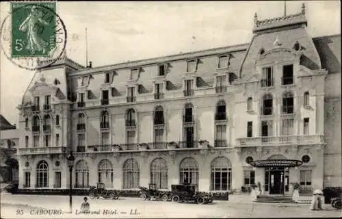 Ak Cabourg Calvados, Le Grand Hotel